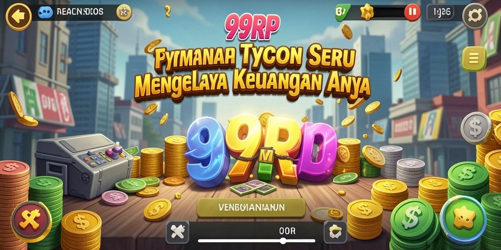 Tampilan gameplay menarik dari 99RP yang menunjukkan strategi bisnis.