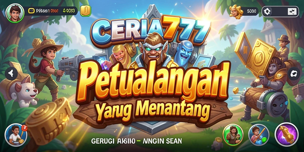 Tampilan gameplay CERIA777 yang menawan dan penuh petualangan.