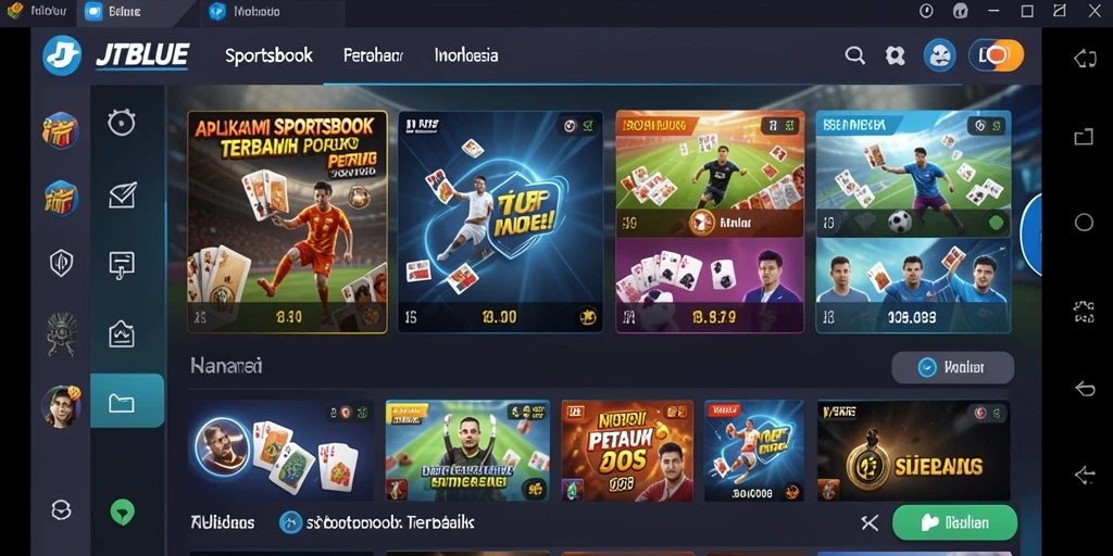 Tampilan screenshot game JTBLUE yang menarik dalam sesi taruhan.