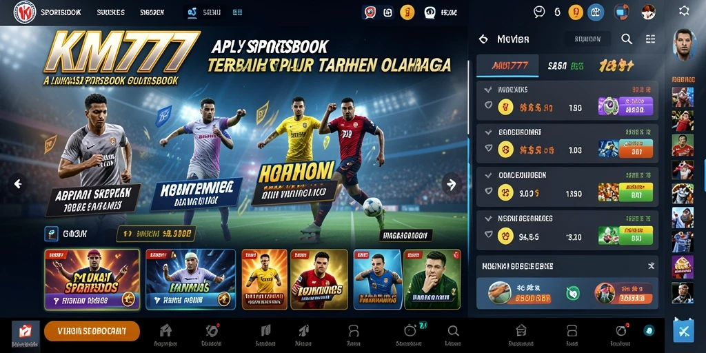 Tampilan gameplay yang menegangkan dan interaktif di KM777.