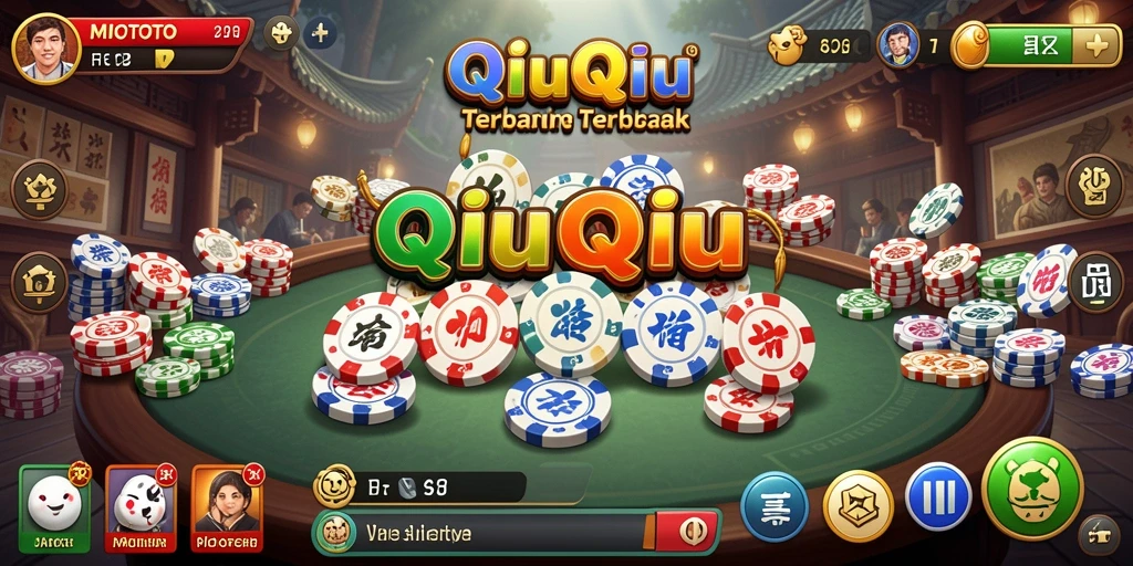 Screenshot gameplay MIOTOTO menunjukkan aksi permainan QiuQiu yang seru.