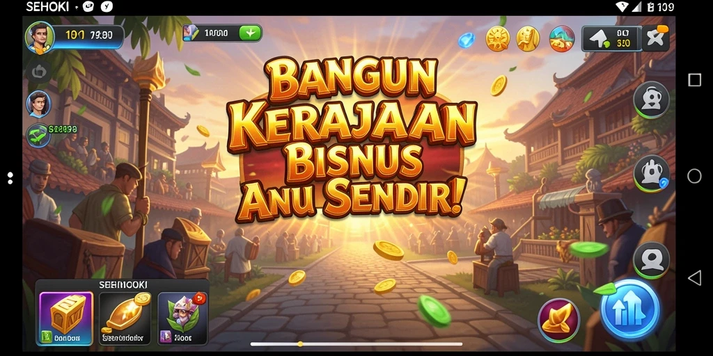 Tampilan gameplay SEHOKI yang menarik dan menantang strategi.