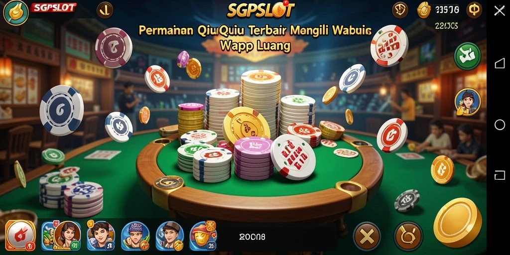 Tampilan antarmuka gameplay SGPSLOT yang menarik dan penuh warna.