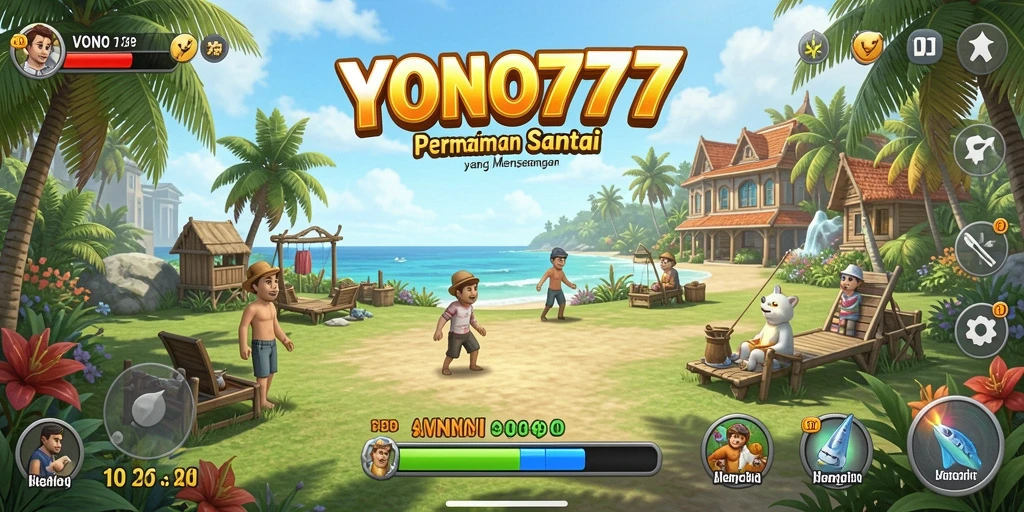 Tampilan gameplay YONO777 yang menyenangkan dan penuh warna.